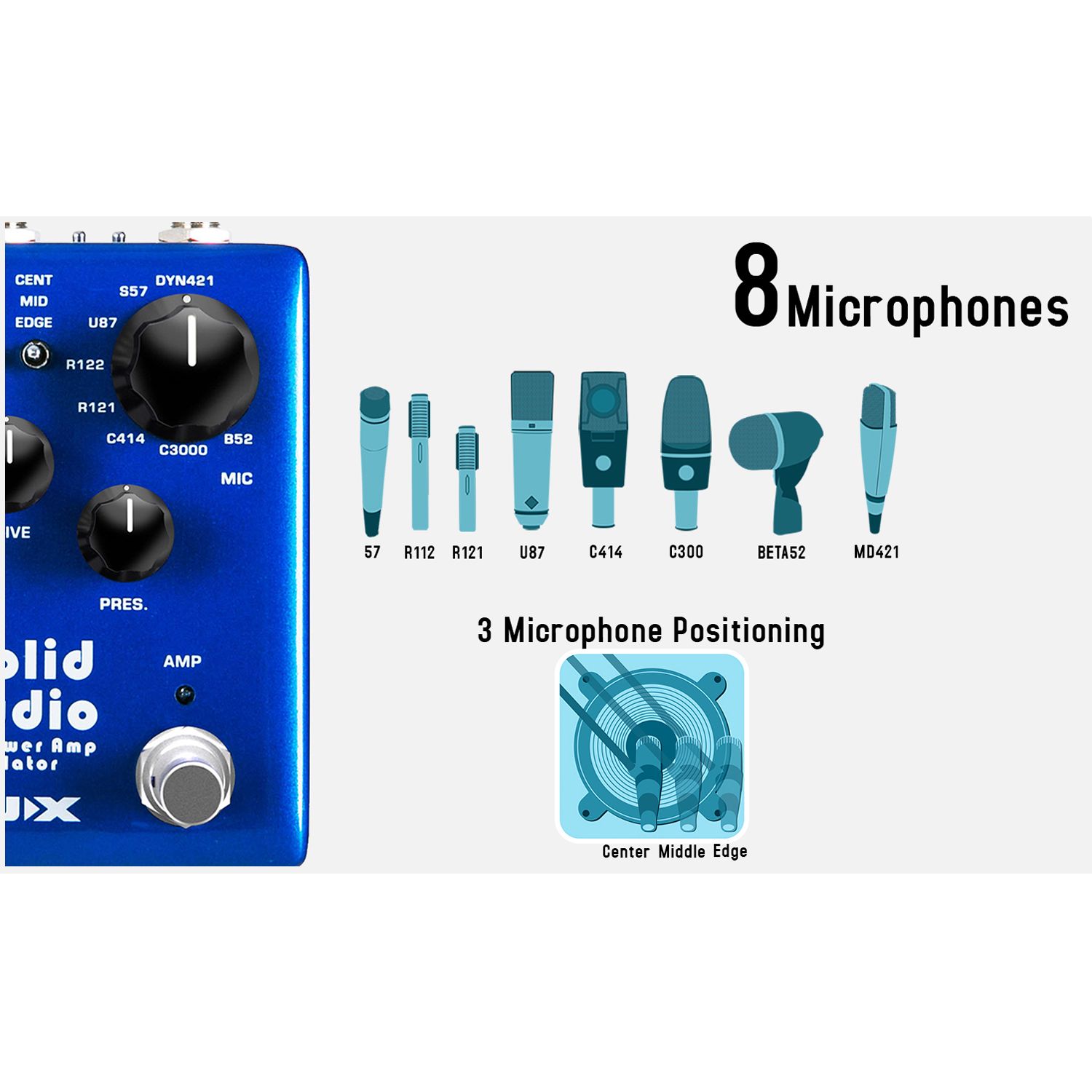 Педаль эффектов NUX NSS-5 Solid-Studio