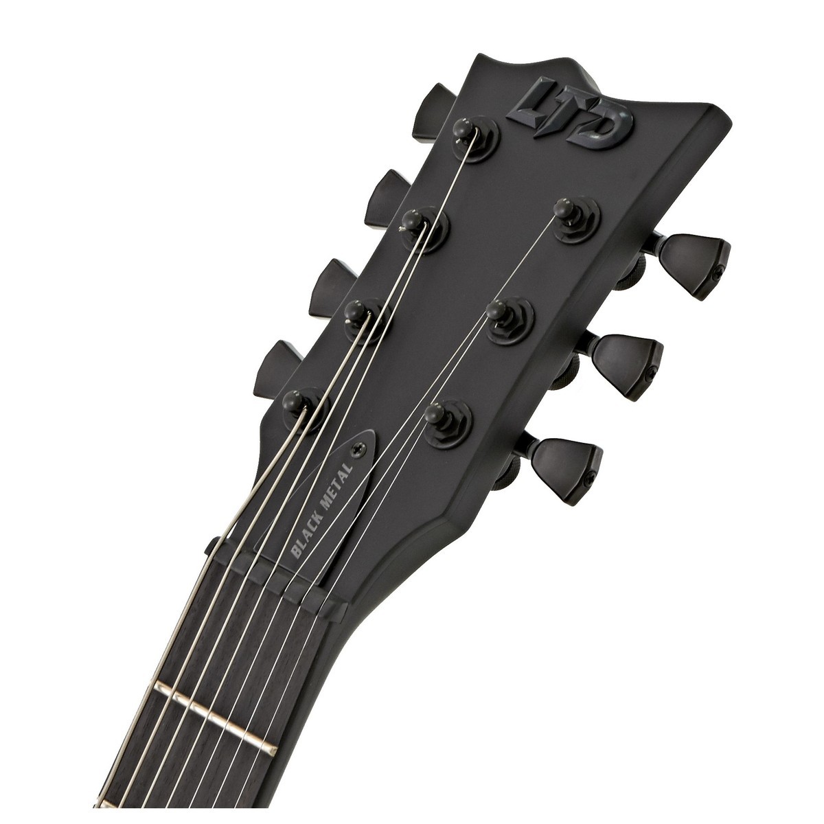 Электрогитара ESP LTD VIPER-7 BARITONE BLACK METAL Black Satin
