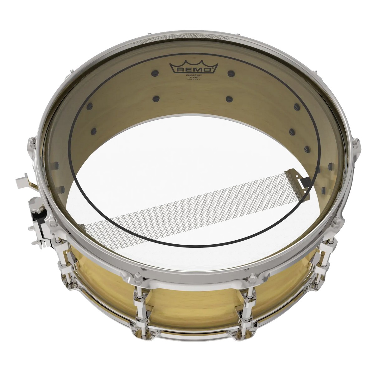 Пластик для барабана REMO PS-0312-00 Batter Pinstripe Clear
