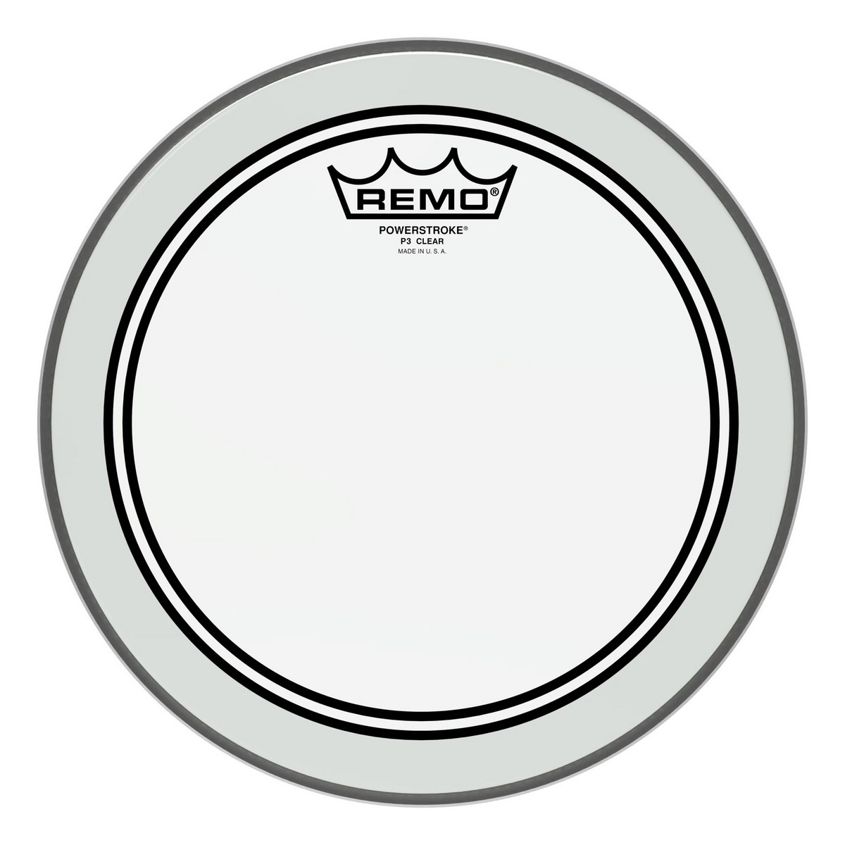 Пластик для барабана REMO P3-0310-BP Batter Powerstroke 3 Clear