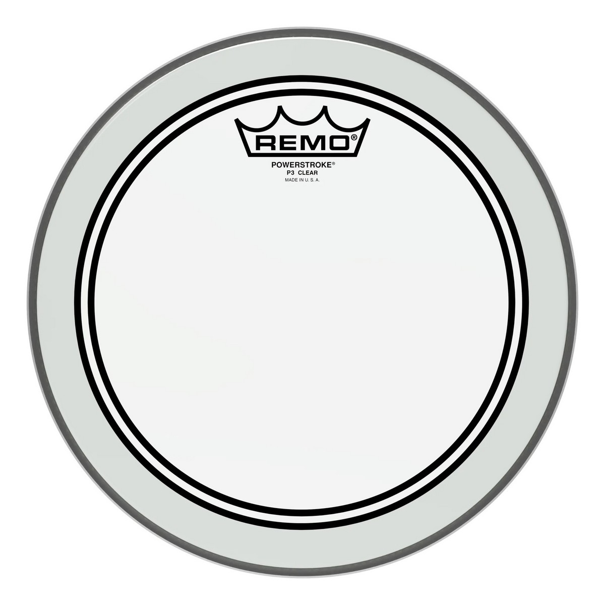 Пластик для барабана REMO P3-0310-BP Batter Powerstroke 3 Clear