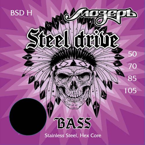 Струны для бас-гитары Мозеръ BSD-H Steel Drive