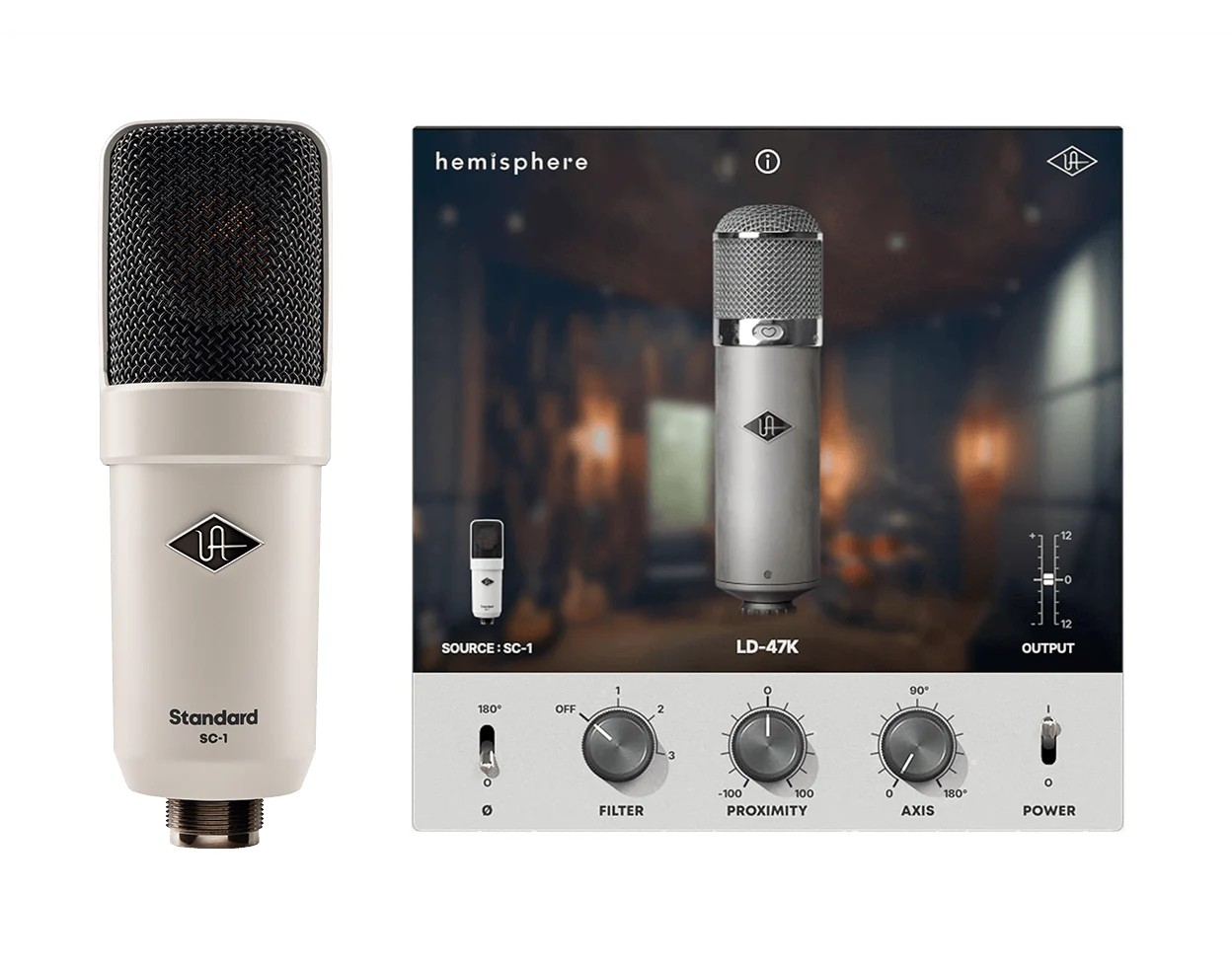 Конденсаторный микрофон Universal Audio SC-1