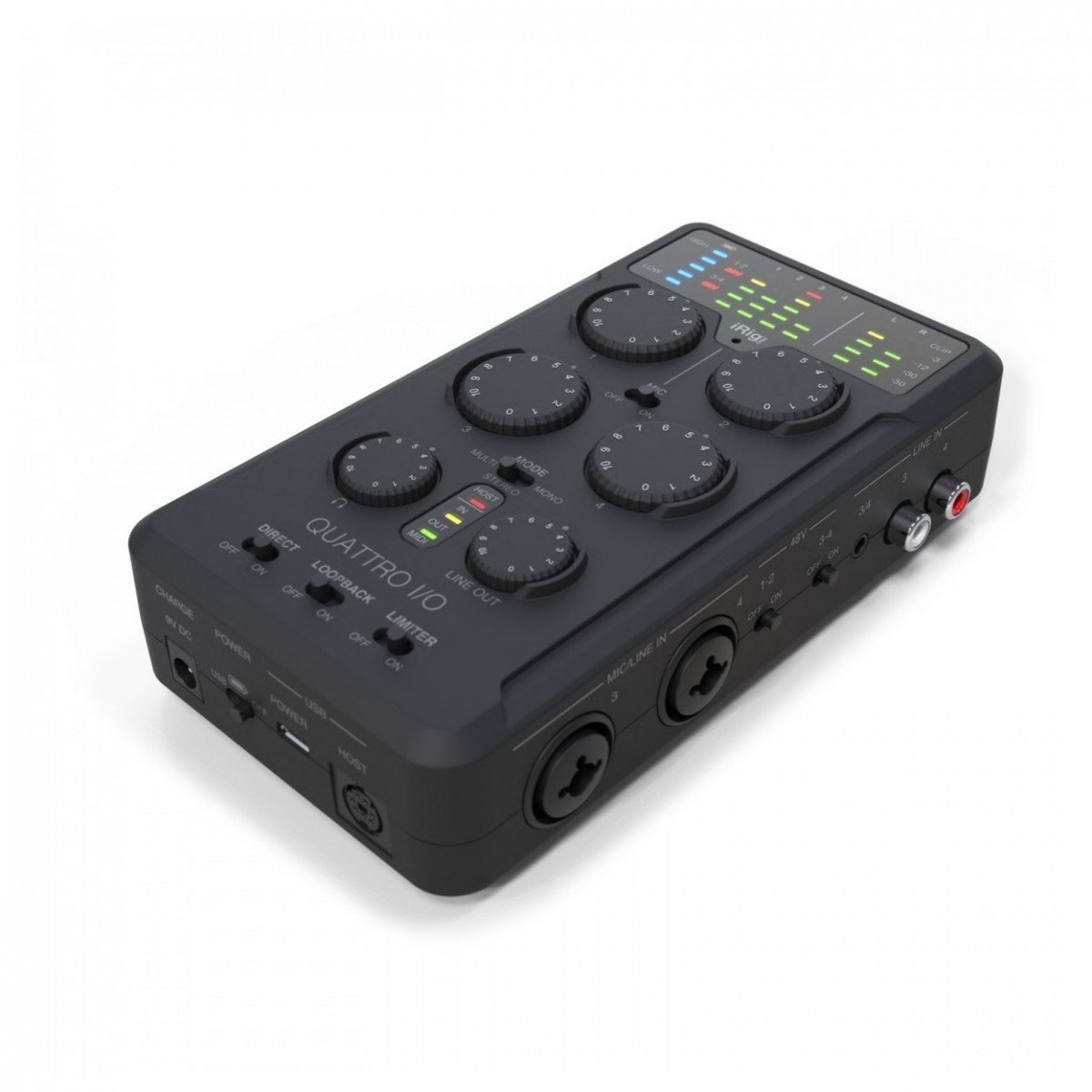 Аудиоинтерфейс IK Multimedia IRIG-Pro-QUATTRO-IN