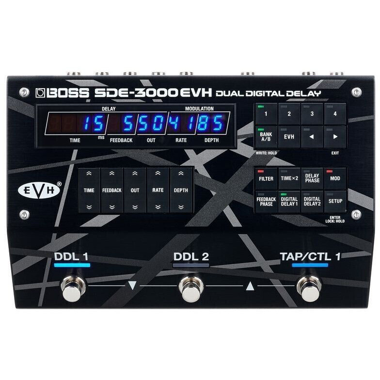 Педаль эффектов Boss SDE-3000 EVH Dual Delay