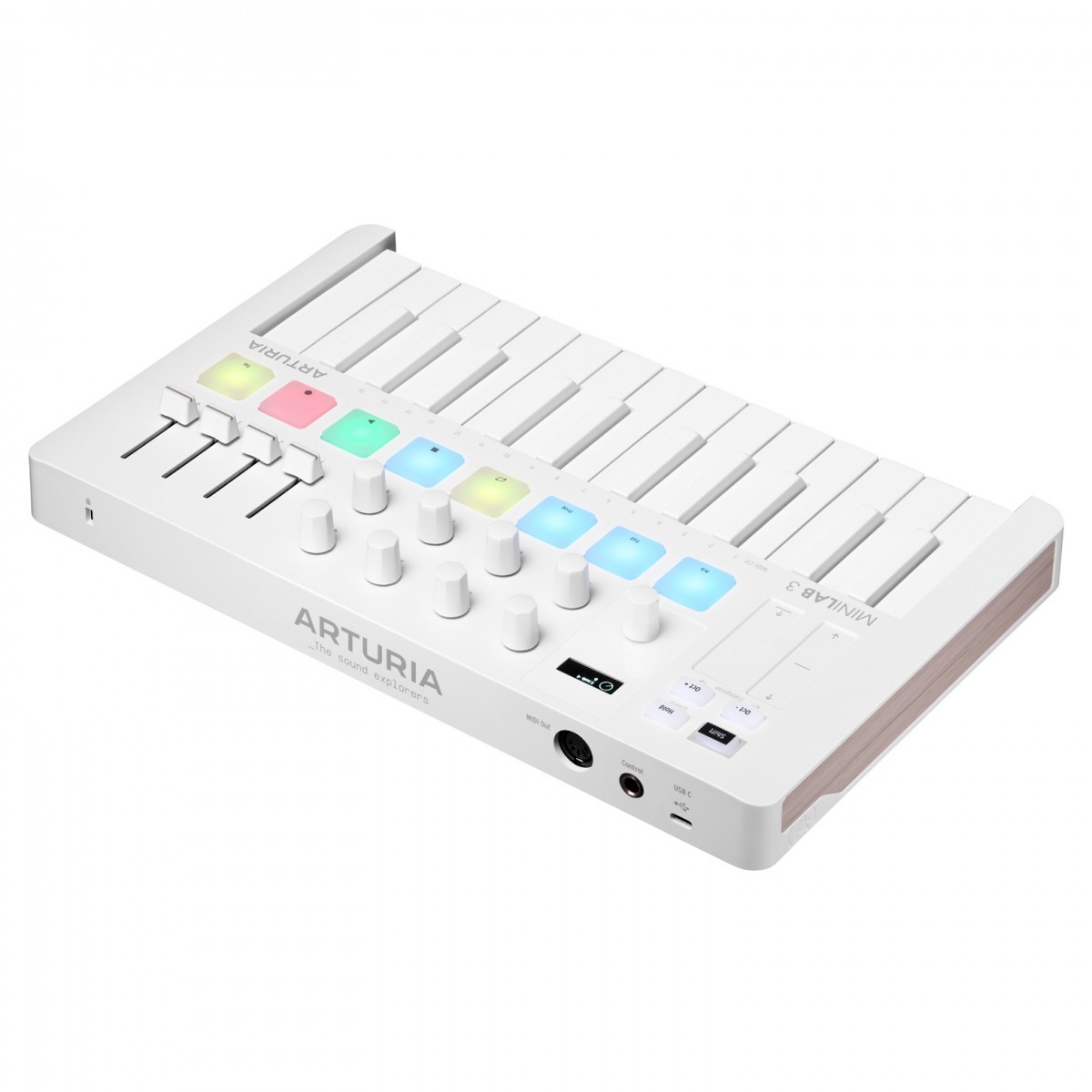 MIDI клавиатура Arturia MiniLAB 3 Alpine White