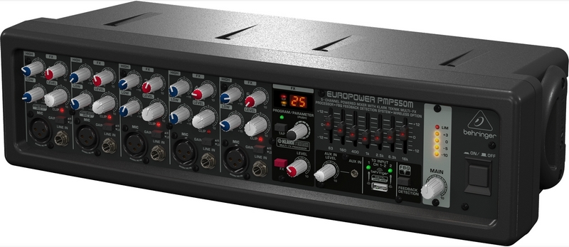 Микшер с усилителем Behringer PMP550M