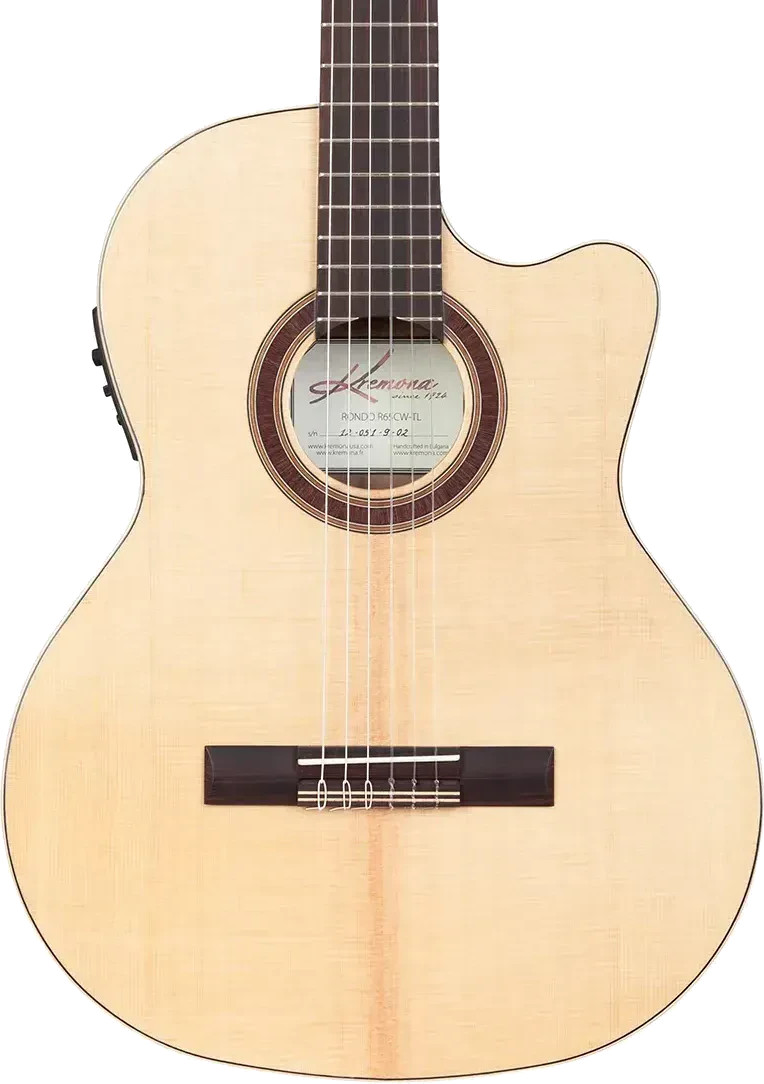 Электроклассическая гитара Kremona R65CW-TL Performer Series Rondo