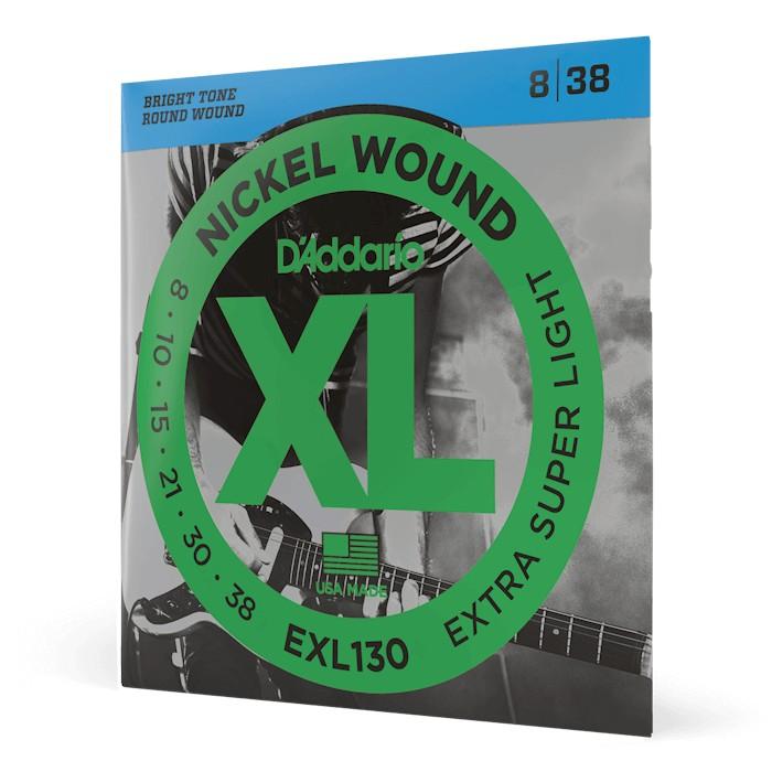 Струны для гитары D'Addario EXL130