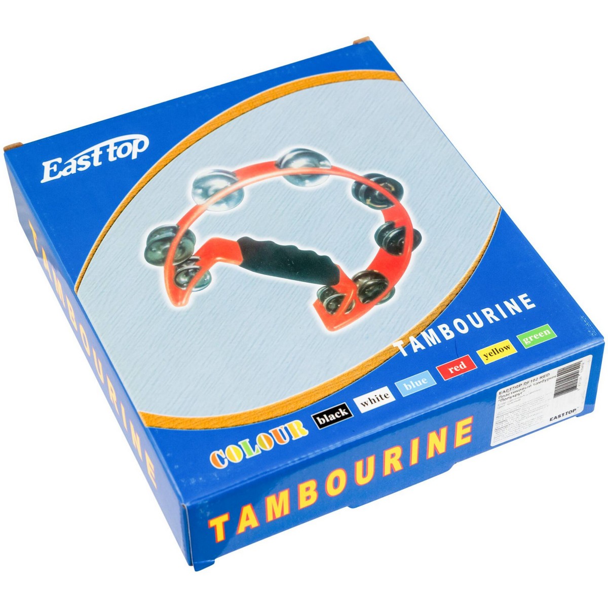 Тамбурин EASTTOP DF102 RED
