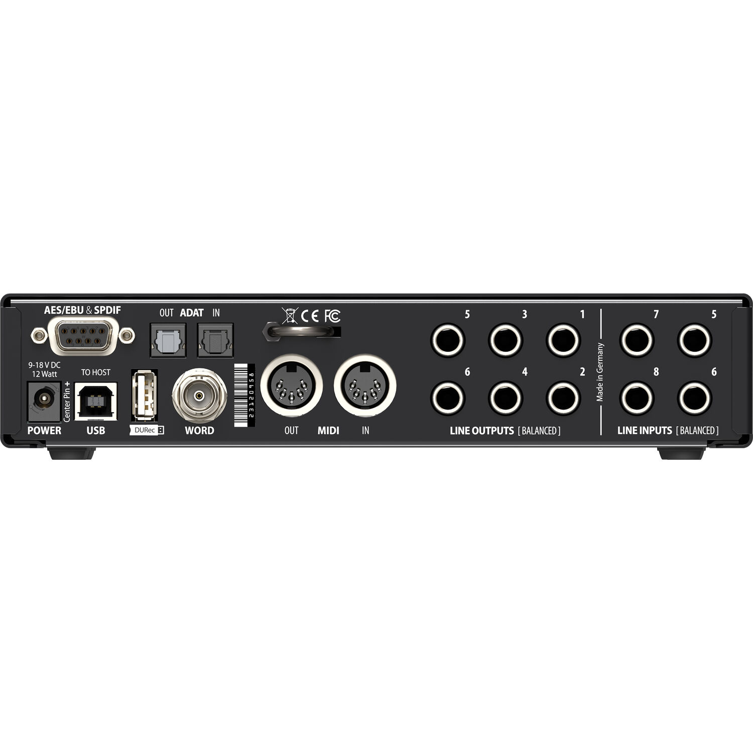 Аудиоинтерфейс RME Fireface UCX II