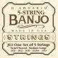 Струны для банджо D'Addario J61