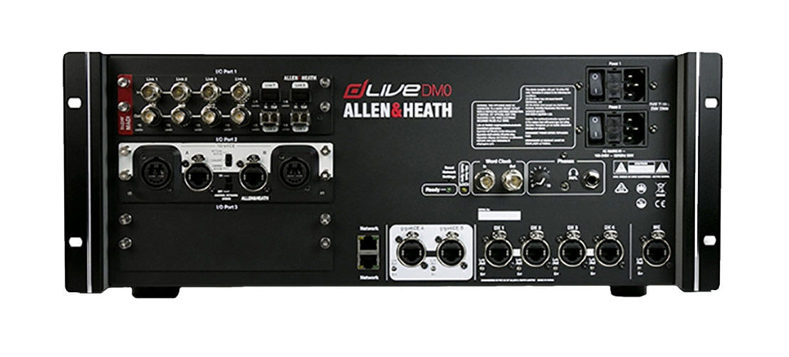 Стейджбокс Allen&Heath dLive DM0 compact 4U MixRack Ultra FX