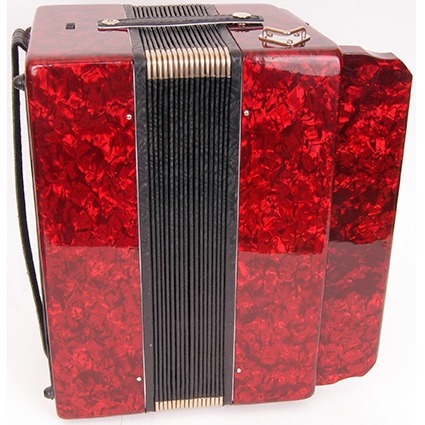 Гармонь Шуйская S5XL-A-RED "Чайка 314" 25х25-III-2 красная