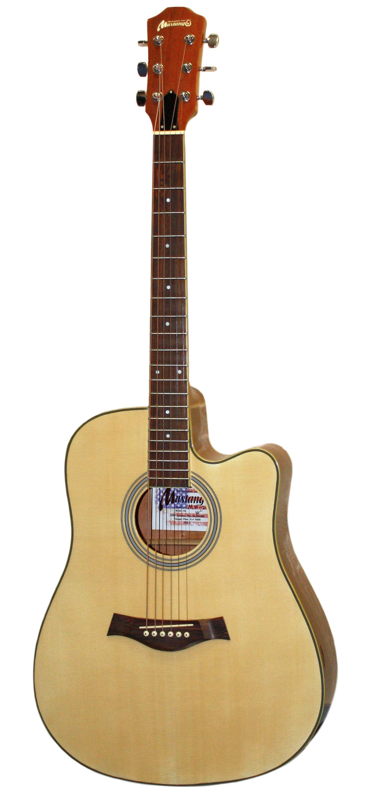 Акустическая гитара Mustang MW2