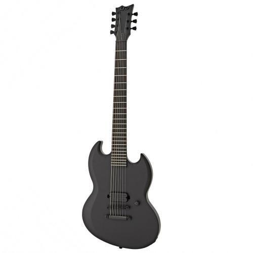 Электрогитара ESP LTD VIPER-7 BARITONE BLACK METAL Black Satin