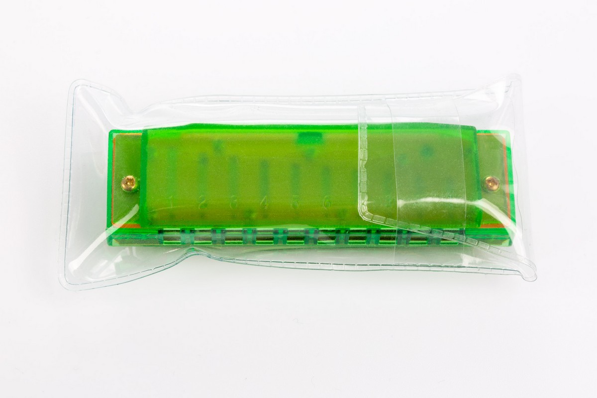Губная гармошка HOHNER M1110G Translucent Green