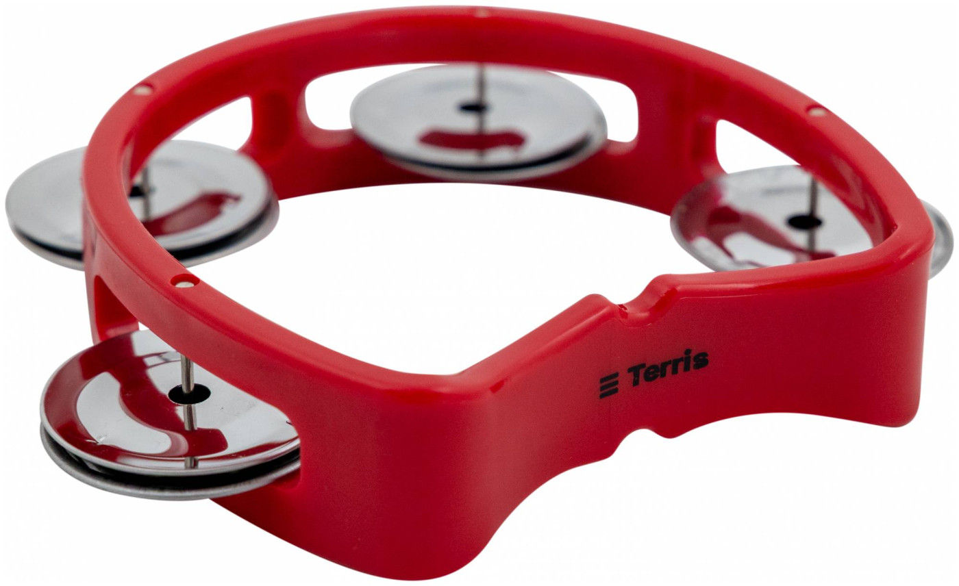 Тамбурин TERRIS XHST-P10 RD