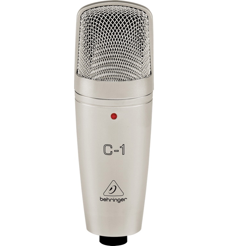 Профессиональный конденсаторный вокальный микрофон BEHRINGER C-1