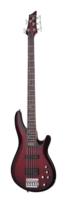 Бас-гитара SCHECTER C-5 Deluxe CRB