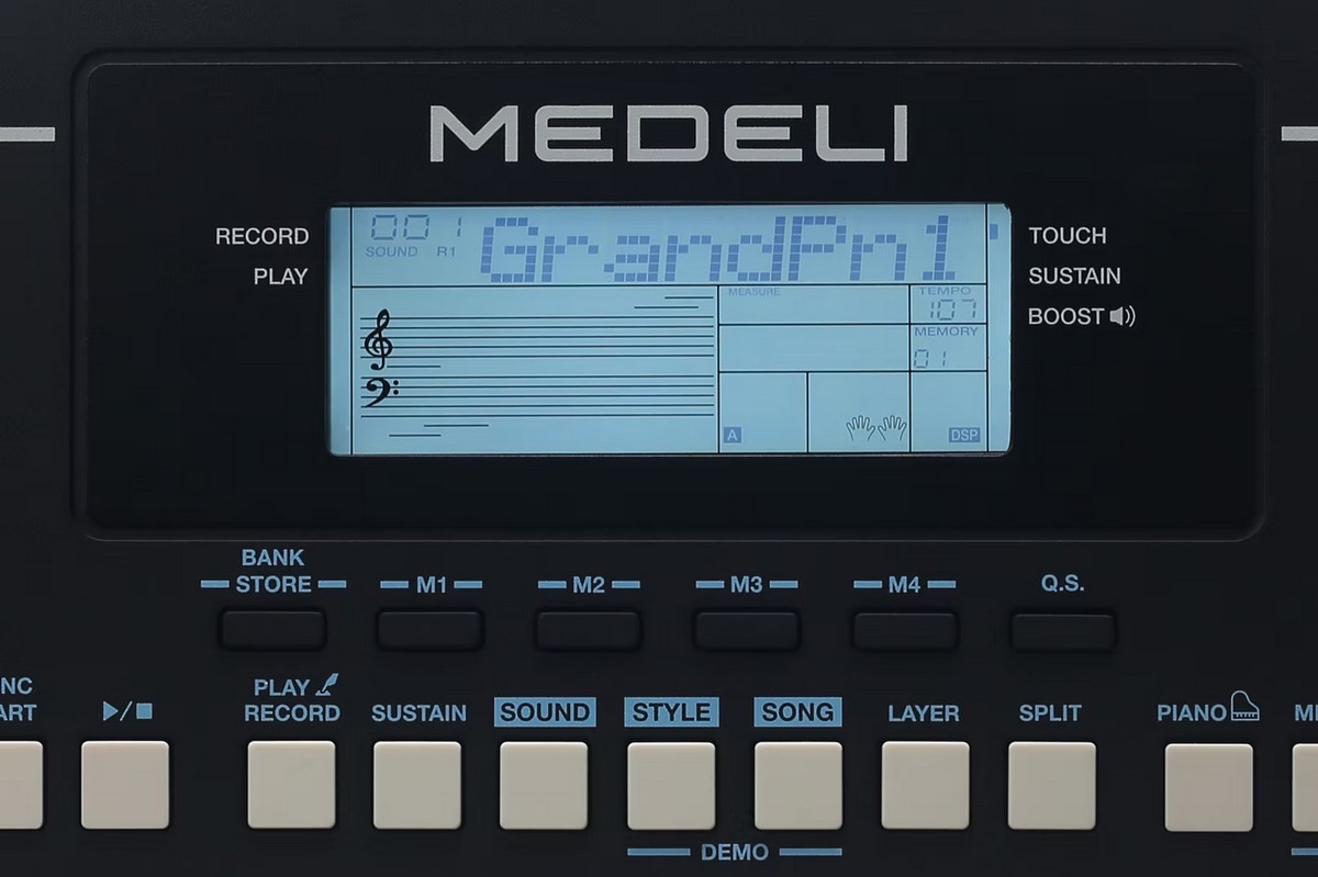 Синтезатор Medeli MK110-BK