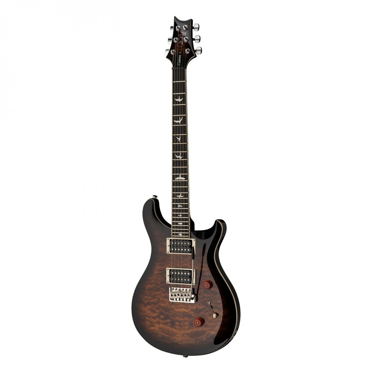 Электрогитара PRS SE Custom 24 Quilt Black Gold Burst