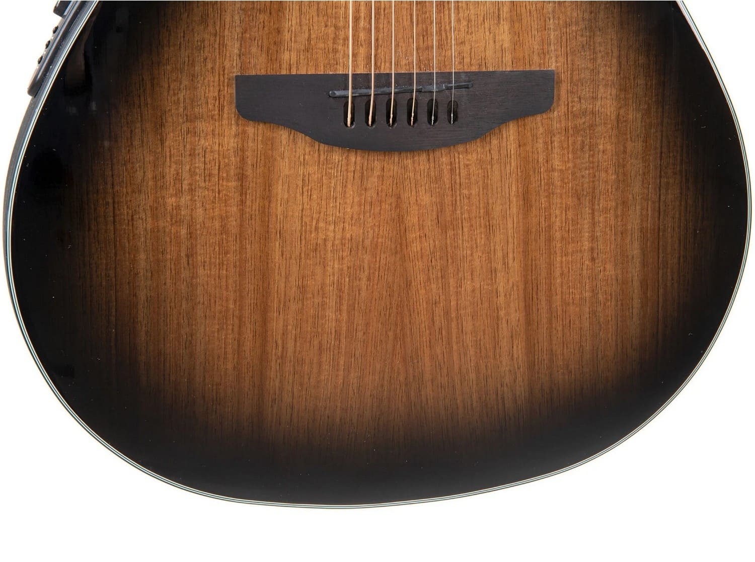 Электроакустическая гитара OVATION CS24P-ABLKW-G Celebrity Standard Plus Mid Cutaway Australian Blackwood