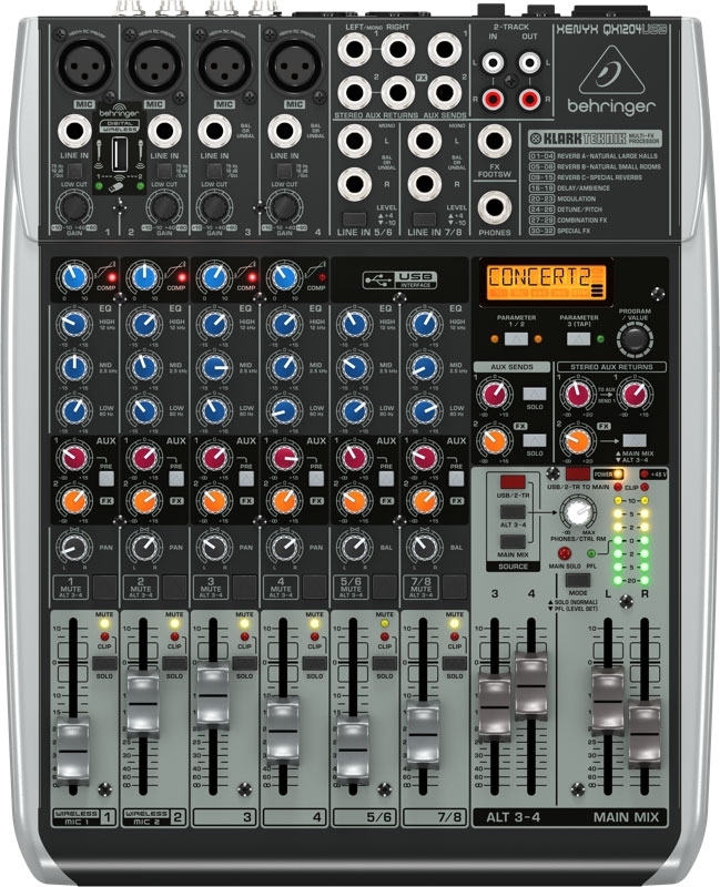 Микшер Behringer QX1204USB