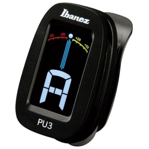 Тюнер Ibanez PU3-BK Clip Auto Tuner Black