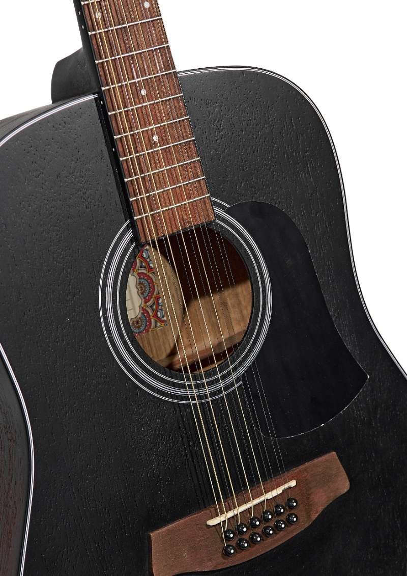 Двенадцатиструнная гитара Sevillia IW-12 BKD
