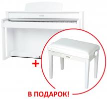 Цифровое пианино GEWA UP 380 G Wooden Keys White