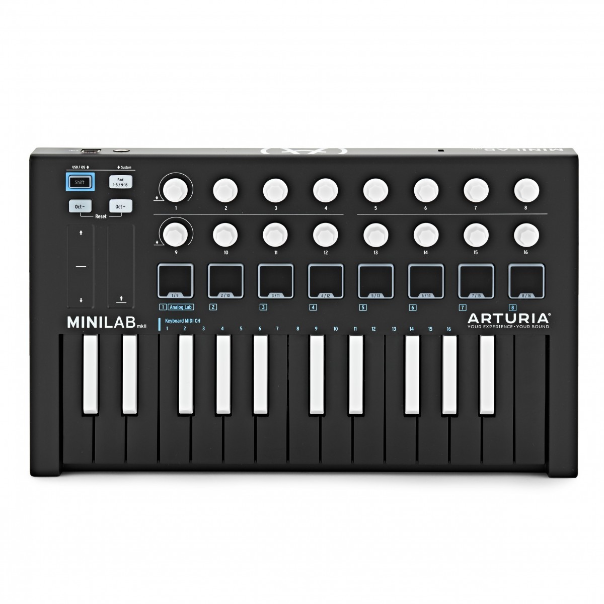 MIDI клавиатура Arturia MiniLab mkII Inverted