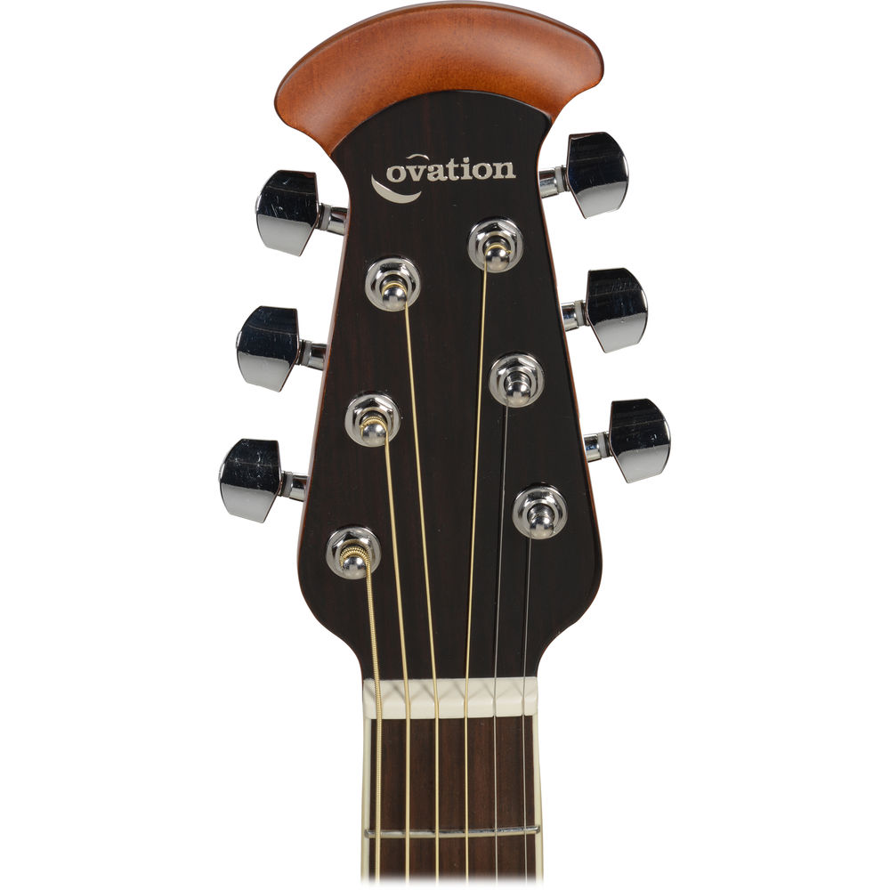 Электроакустическая гитара OVATION CS24P-TBBY Celebrity Standard Plus Mid Cutaway Trans Black Flame