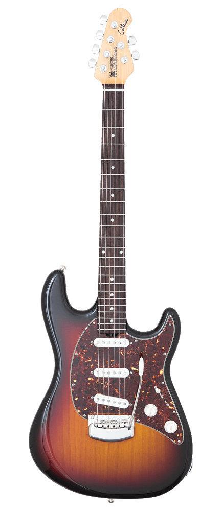 Электрогитара MusicMan G75087 Cutlass/SSS/Vintage trem/Vintage sunburst