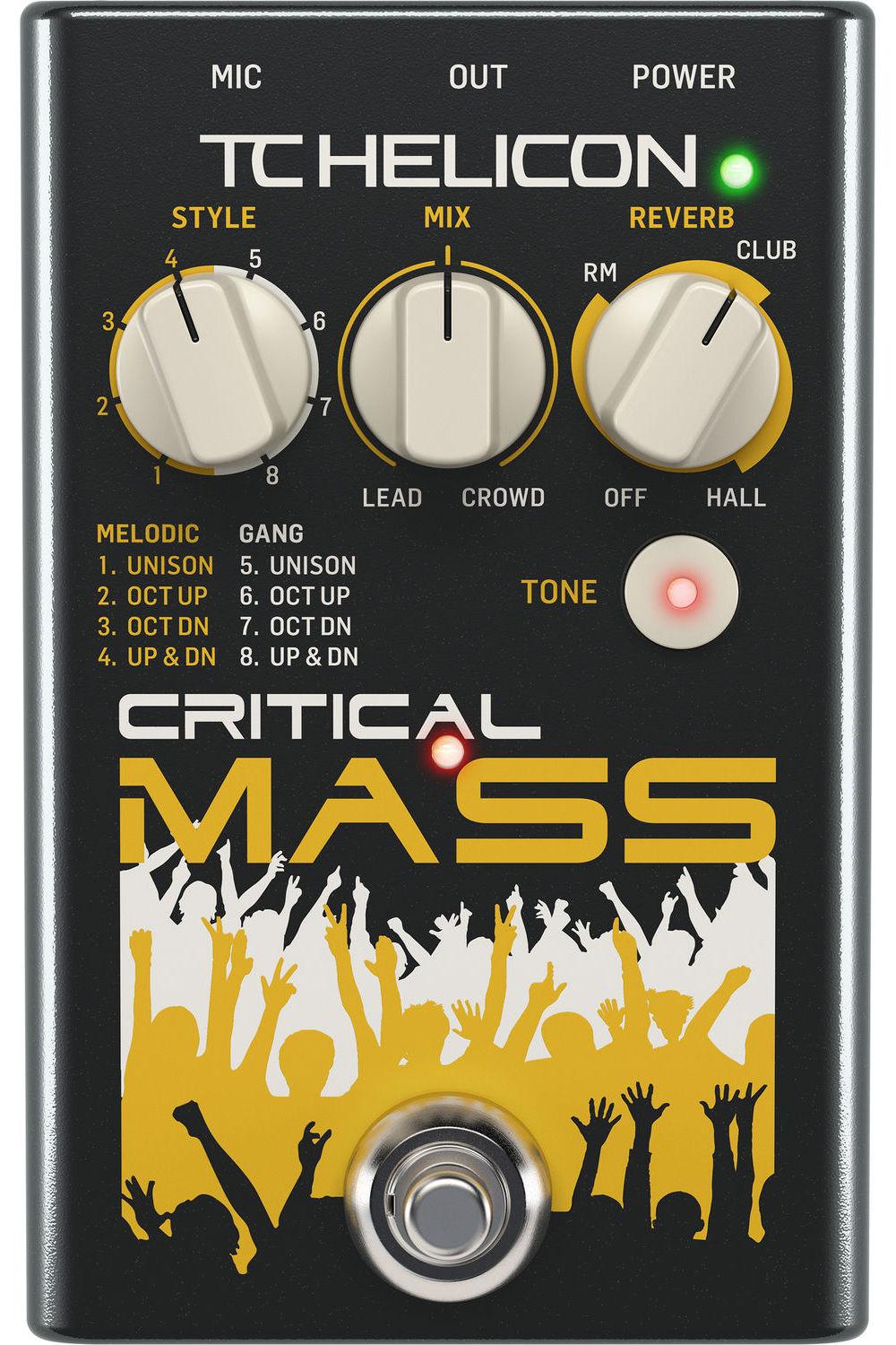 Вокальный процессор TC HELICON CRITICAL MASS