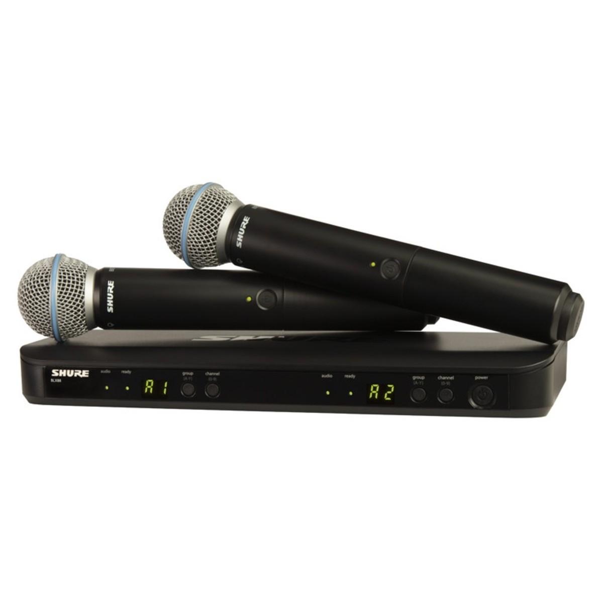 Вокальная радиосистема SHURE BLX288E/B58 M17