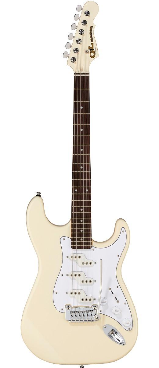 Электрогитара G&L Tribute Comanche Olympic White Jatoba