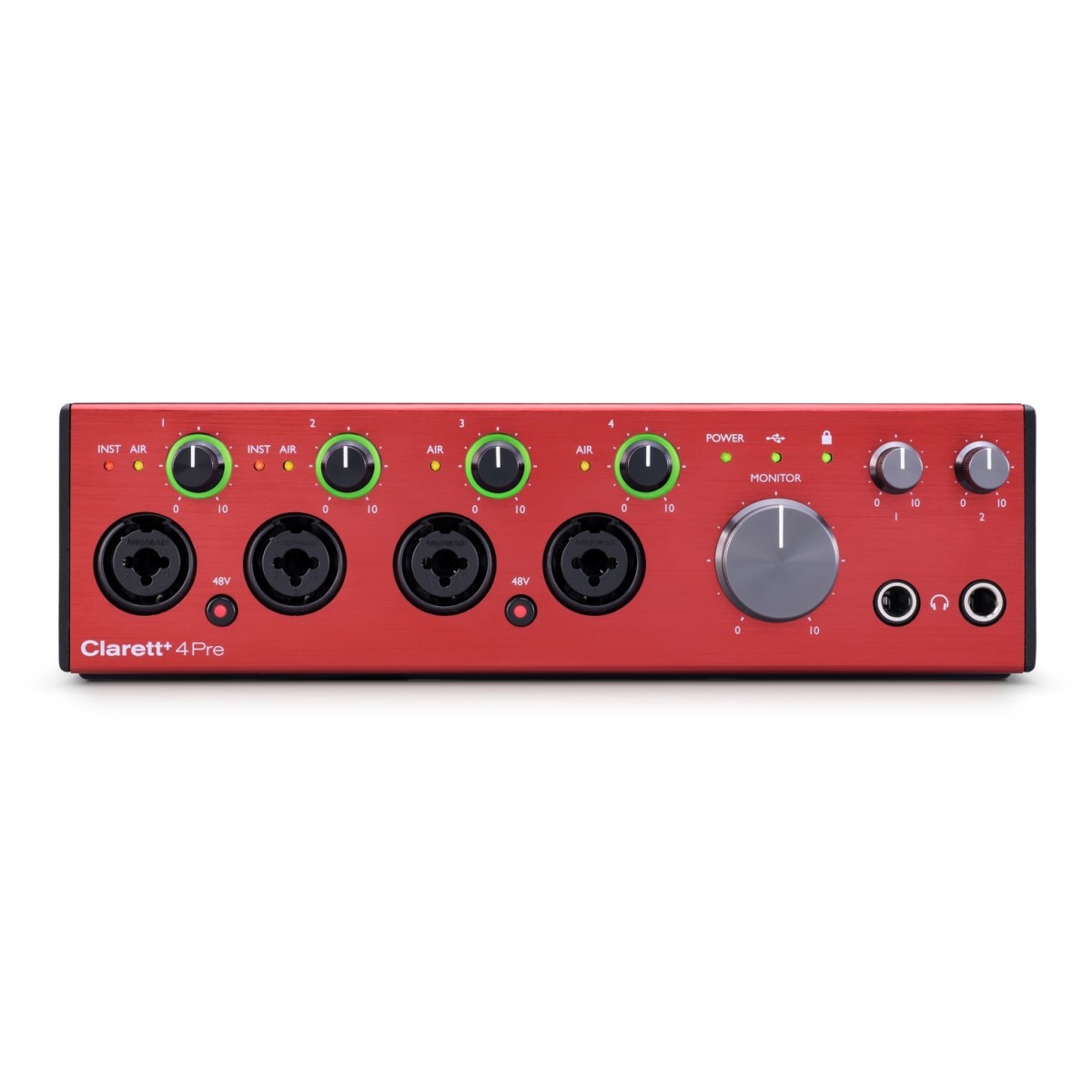 Аудиоинтерфейс FOCUSRITE Clarett+4Pre