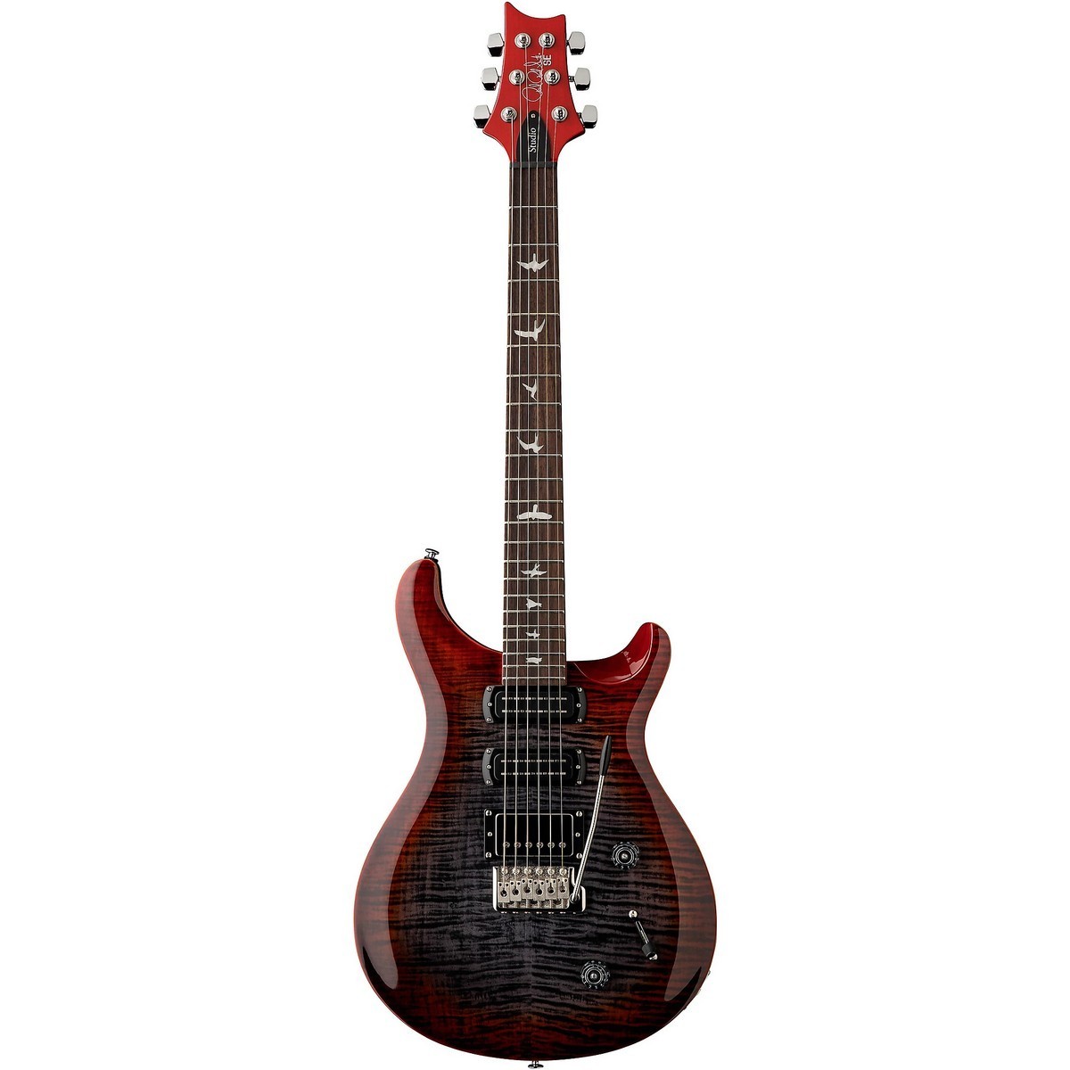 Электрогитара PRS SE Studio Charcoal Cherry Burst