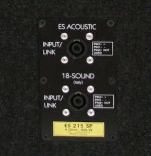 Пассивный сабвуфер ES-ACOUSTIC 215S P4