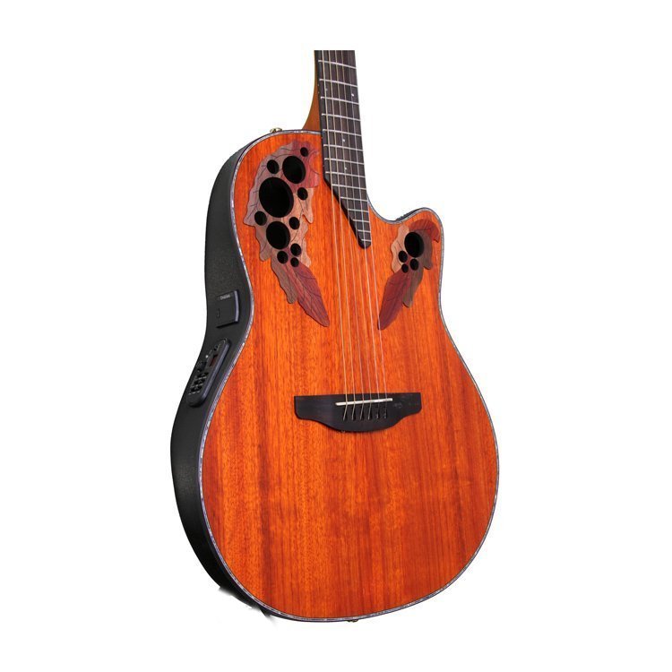 Электроакустическая гитара OVATION CE44P-PD CELEBRITY ELITE PLUS MID-CUTAWAY, PADAUK