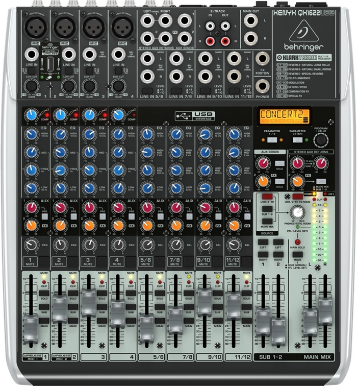 Микшер Behringer QX1622USB