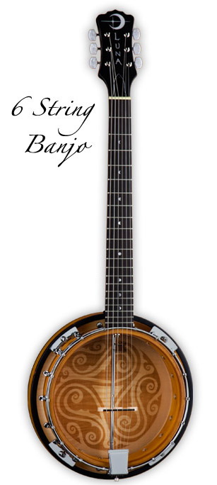 Банджо Luna BGB CEL 6