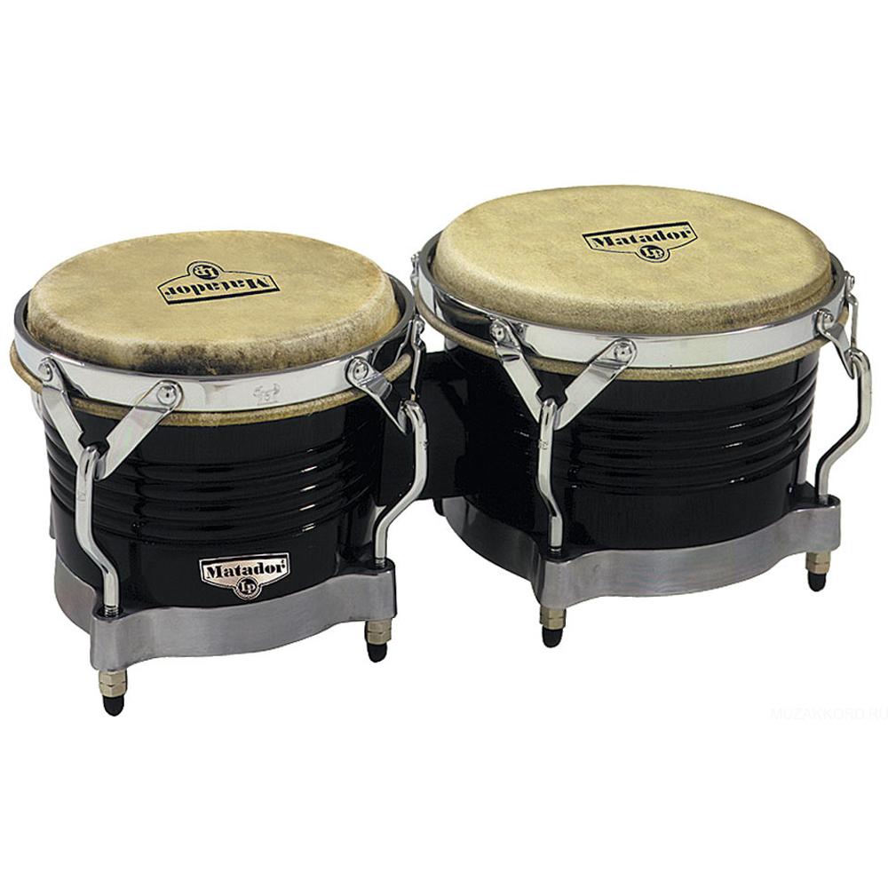 Бонго LP M201-BKWC Matador Wood Bongos Black