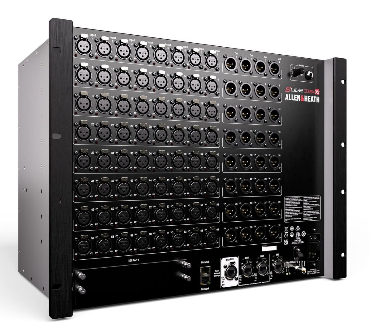 Стейджбокс Allen&Heath dLive CDM64 MixRack Ultra FX
