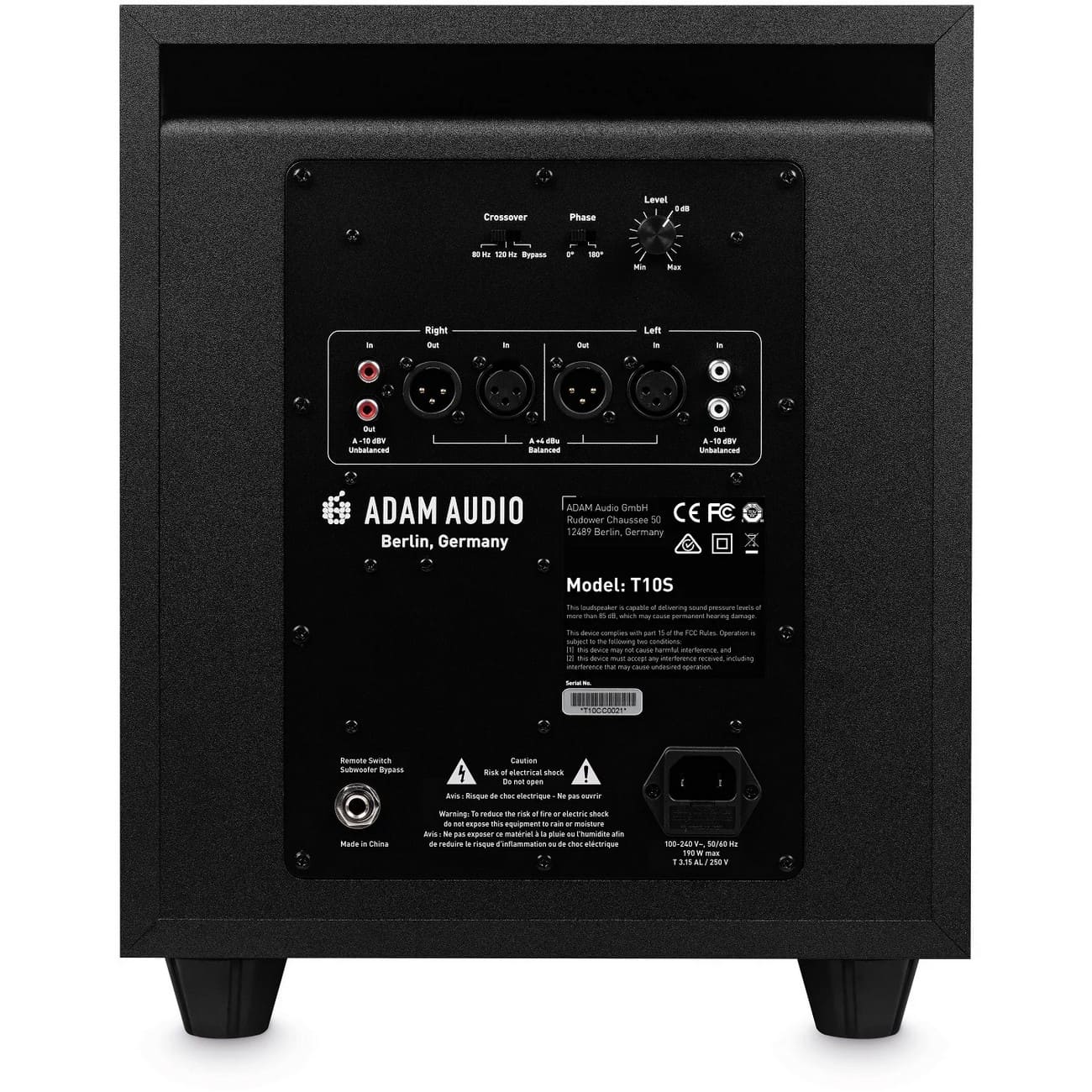 Сабвуфер ADAM Audio T10S