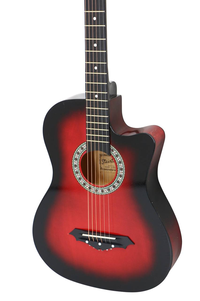 Фолк гитара комплект Stairtone A-38C SET RD