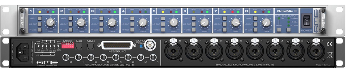 Предусилитель RME OctaMic II