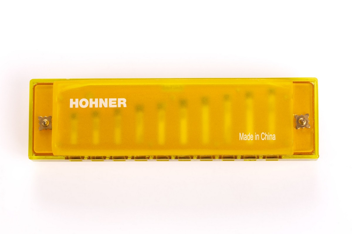 Губная гармошка HOHNER M1110Y Translucent Yellow