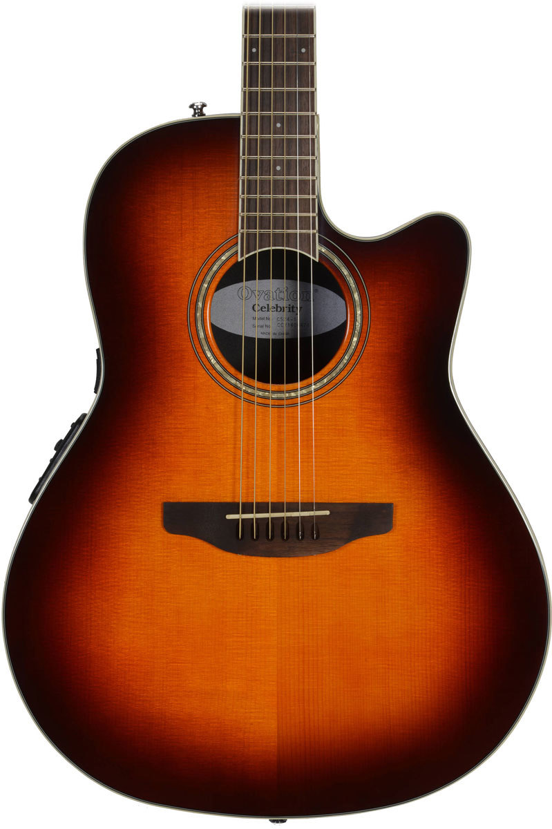Электроакустическая гитара OVATION CS24-1 CELEBRITY STANDARD MID-CUTAWAY, SUNBURST